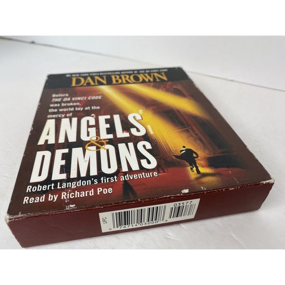 Angels and Demons by Dan Brown (DaVinci Code author) CD audiobook - Picture 2 of 14